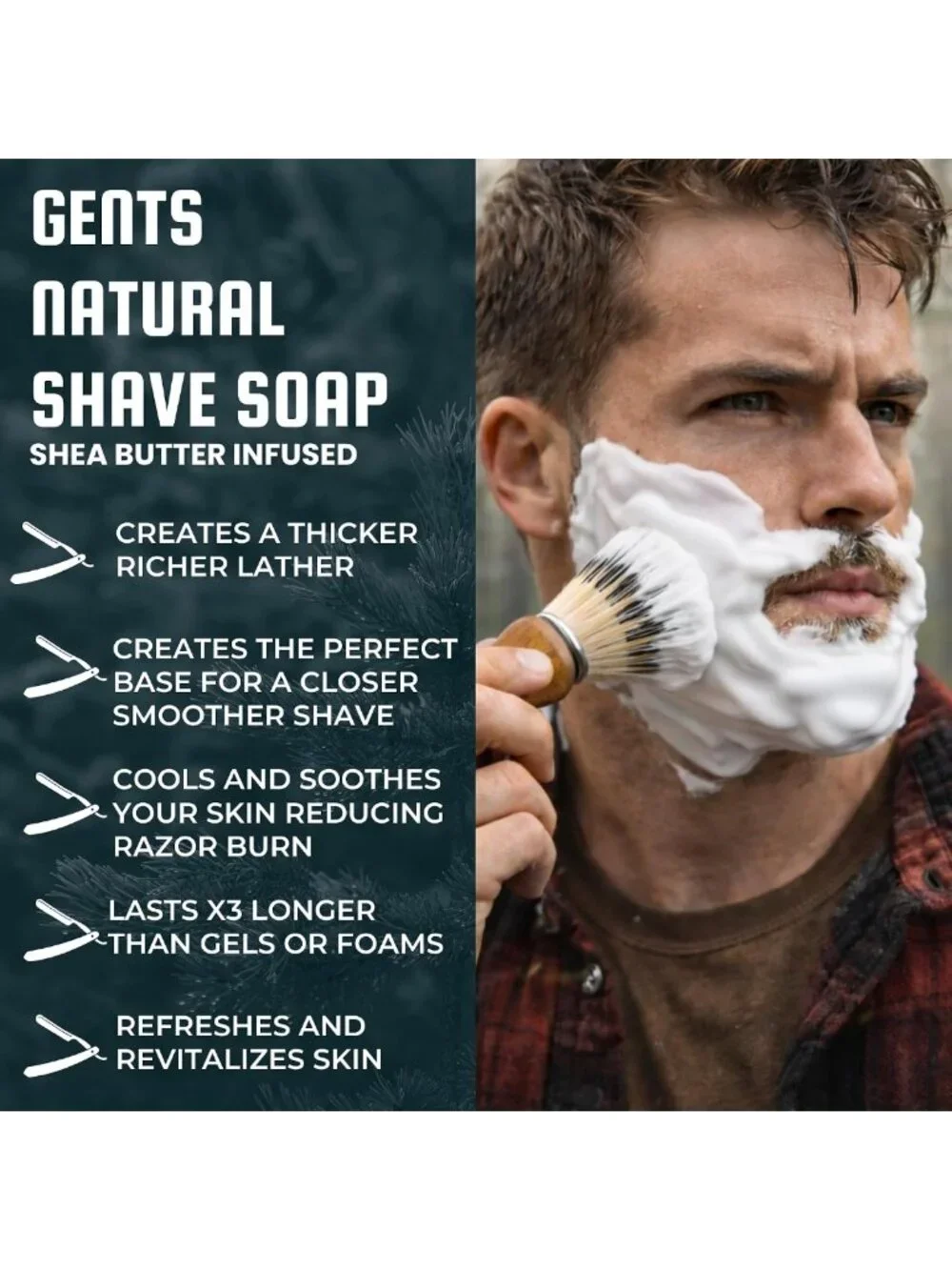 Classic Wooden Shaving Set for Men | Luxury Grooming Kit & Accessories